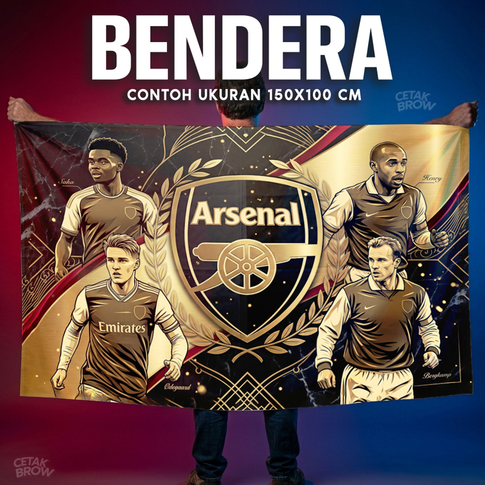 Arsenal Flag The Gunners Flag Football Club Premier League Football Fan Supporter Gift