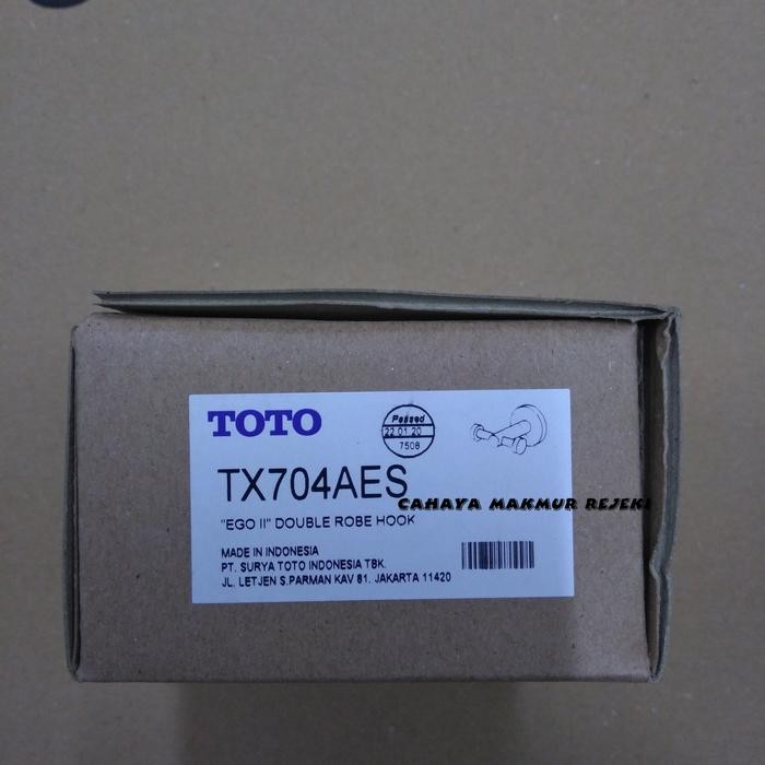 GANTUNGAN คุณภาพ Tto Tx 704 Aes ไม้แขวนเสื้อ / ไม้แขวนเสื้อ Tx704Aes / ขายดี Robe Hook !!