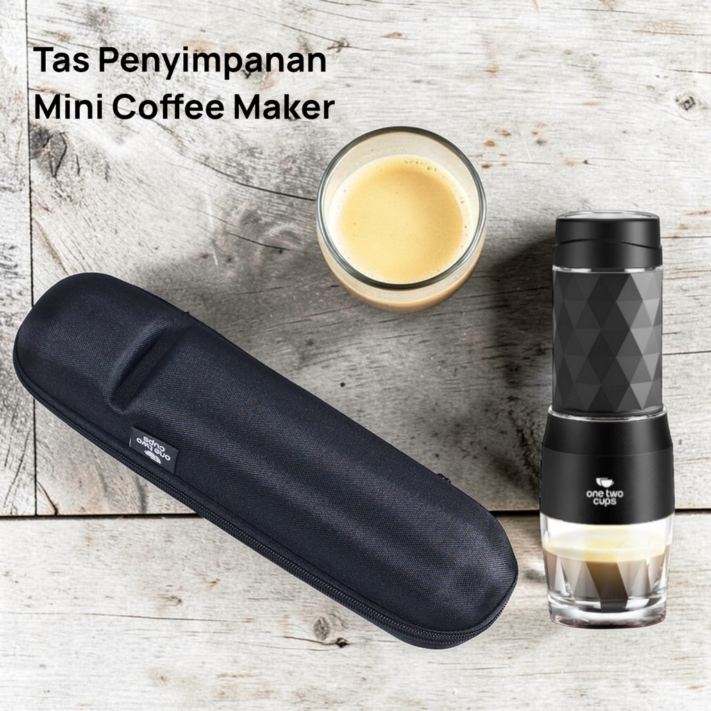 One Two Cups Mini Coffee Maker Hand Press Storage Bag สําหรับ HS-8439 - OT14
