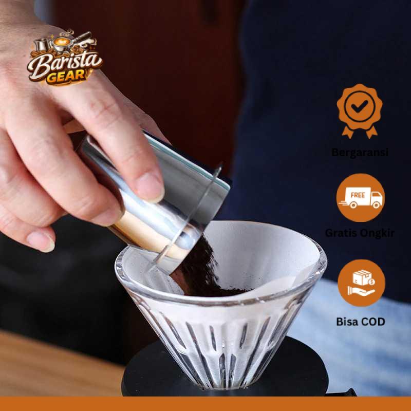 Coffee Talk Dosing Cup Portafilter Espresso Machine Stainless 51mm - YXA046