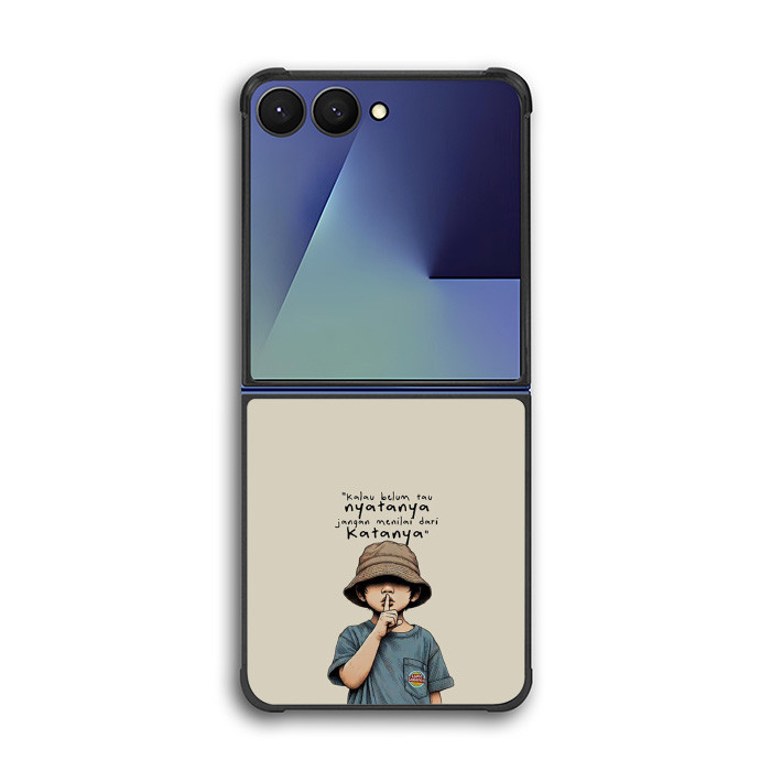 เคสไฮบริด Samsung Galaxy Z Flip 7 6 5 4 3 5G Judge Actions Not Words DC205