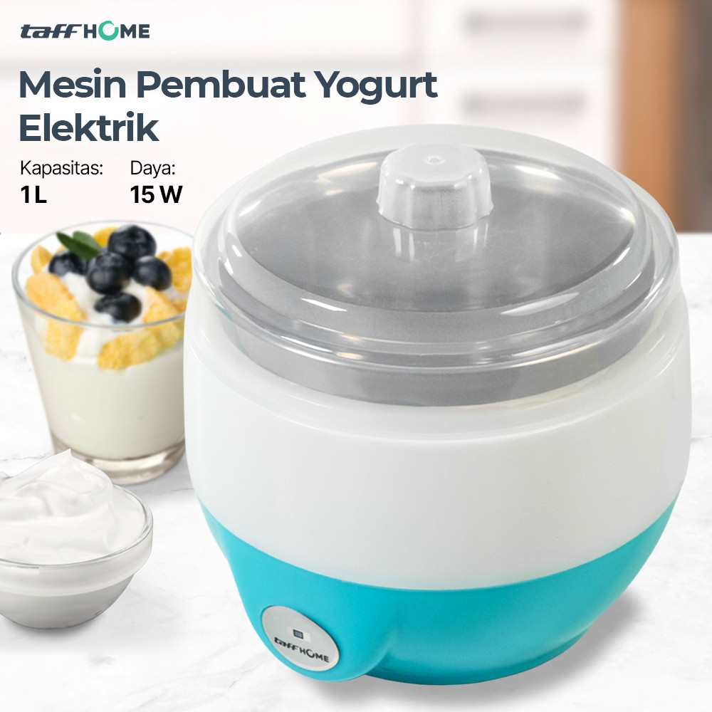 MESIN TaffiHOME เครื่องทําโยเกิร์ตไฟฟ้าแบบพกพา 15W 1L - PA-10C