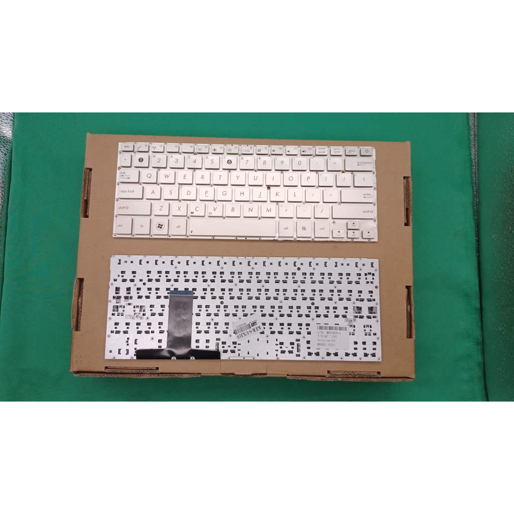Asus ux31 ux31a ux31e ux32 ux32a คีย์บอร์ดสีเงิน