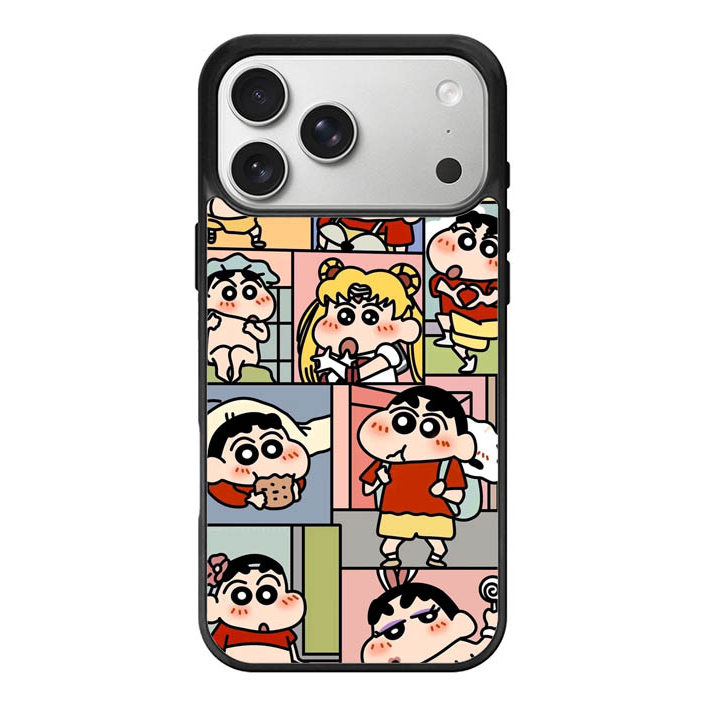 Chibi Fun Child AK0023 Case Casing Hybrid Custom iPhone 17 16 15 14 13 12 11 Pro Max Plus Mini Air S