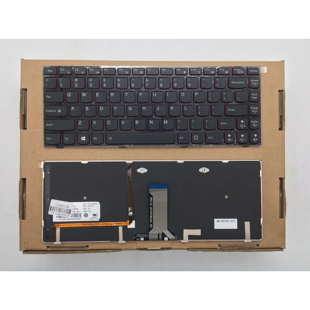 Lenovo y410p y430p y400n y500 คีย์บอร์ดเรืองแสง