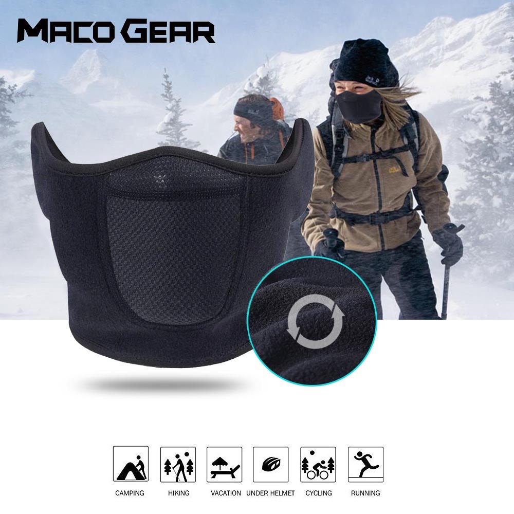 - Maco Gear Motorcycle Ski Mask Windproof Protection - ID-BA -