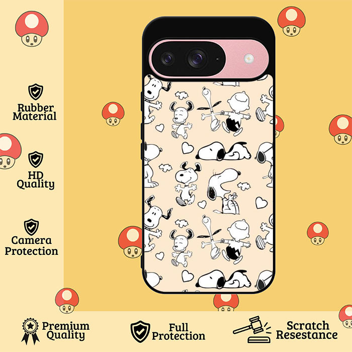 กรณีที่กําหนดเอง Google Pixel 10 9 9A 8 8A 7 7A 6 6A 5 5A 4 4A Pro XL 4G 5G Sleepy Puppy รูปแบบ ZR01