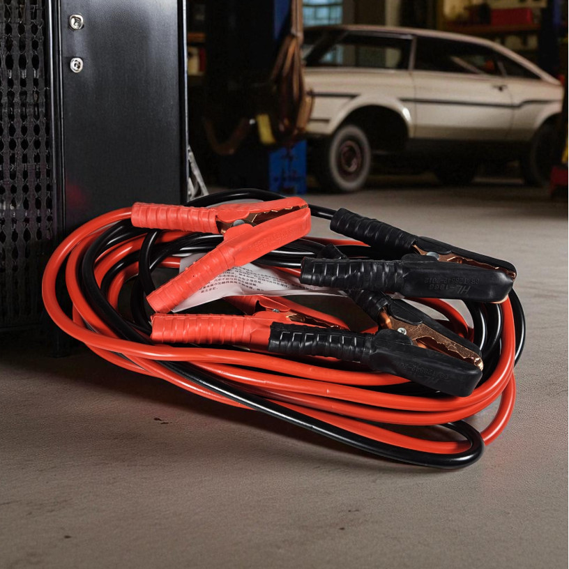 OOTOHEROES 2mm2 สายจัมเปอร์แบตเตอรี่ทองแดงสําหรับรถยนต์ภายใต้ 2000cc 4M - HL-1866 Limited