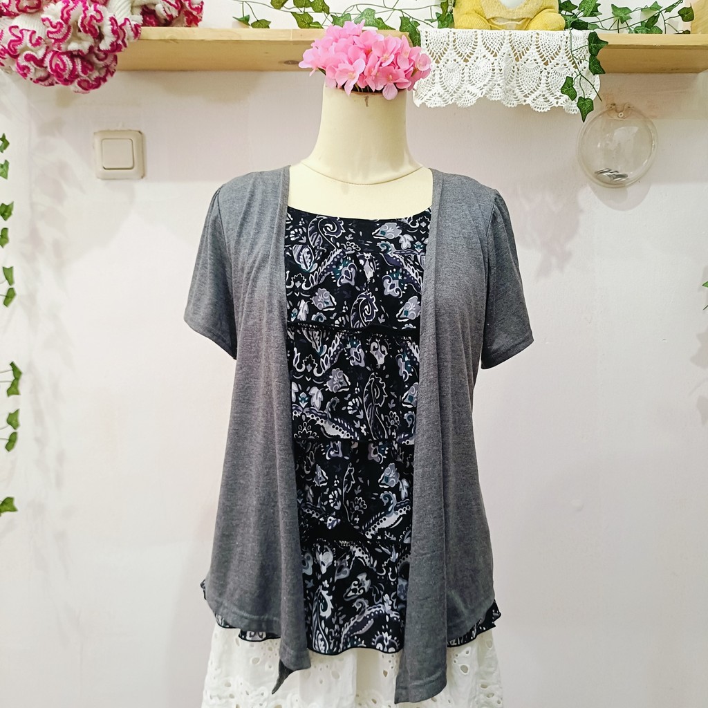 Haptic Flavour Dark Pattern Tee Grunge & Harajuku Street Style