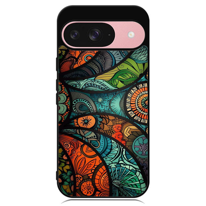 ปลอก HP Hybrid Case Google Pixel 10 9 9A 8 8A 7 7A 6 6A 5 5A 4 4A Pro XL Cultural Craft Studio ZR004