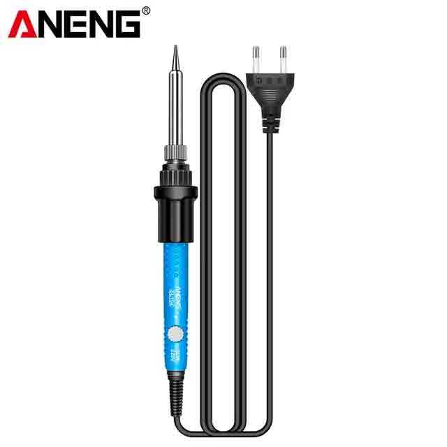 - ANENG ปรับอุณหภูมิความร้อนอย่างรวดเร็วหัวแร้งไฟฟ้า EU Plug 60W - SL104 -