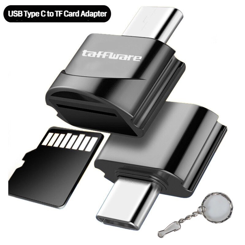TAFFWARE CARD READER USB TYPE C OTG MICROSD - P31
