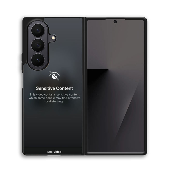 Samsung Galaxy Z Fold 7 6 5 4 3 SE หน้าจอเนื้อหา Warn Case Cover