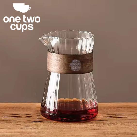 Pour Over Coffee Server Glass Carafe 500ml - FM-5ML2