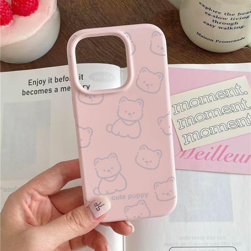 Rice Line Puppy Sticky Ricecase Hp Vivo V60 Lite Y29 Iqoo Z10R Z10 Lite Y19S Pro Case