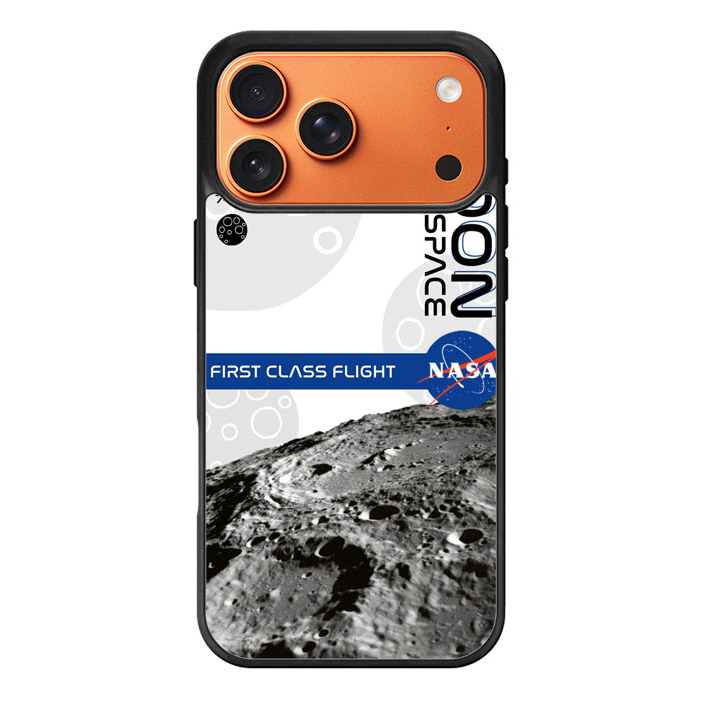 IPhone 17 16 16e 15 14 13 12 11 Pro Max Plus Mini NASA Moon Ticket Case Cover