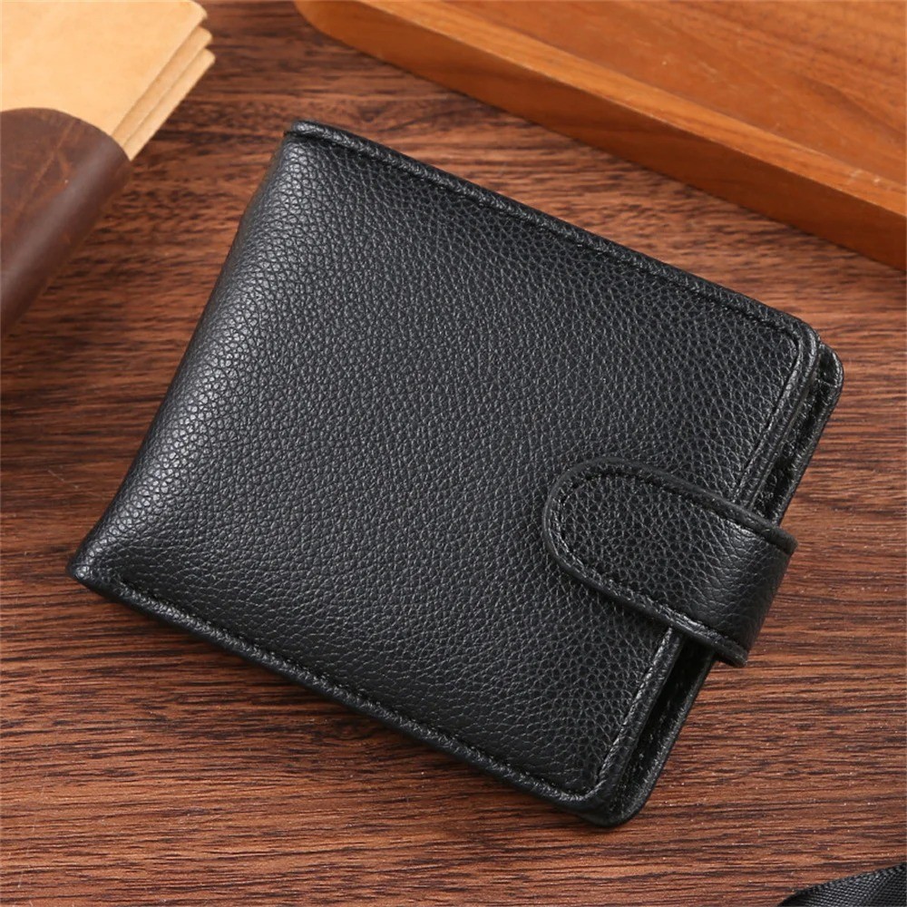 ISKYBOB Mens PU Leather Multiple Card Slot Wallet 9.5x12cm - ISKY-12