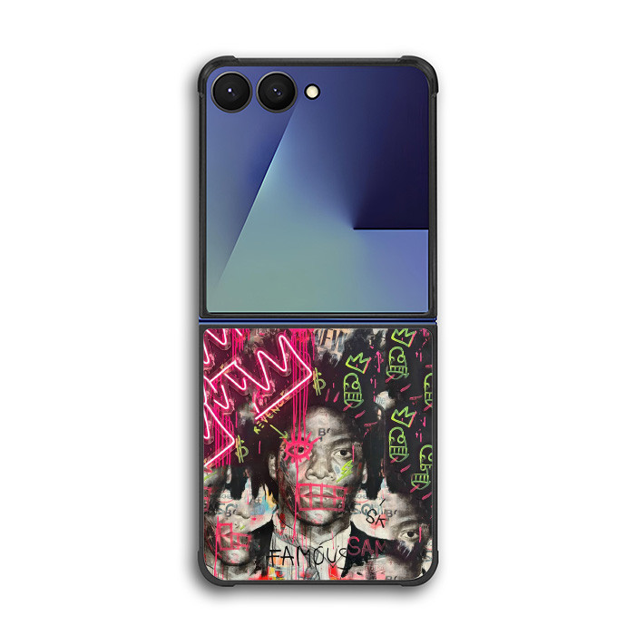 เคสไฮบริด Samsung Galaxy Z Flip 7 6 5 4 3 5G Neon Crown Chaos DC222