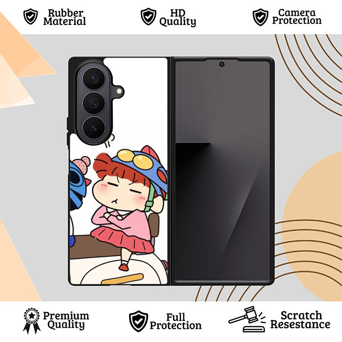 เคสแบบกําหนดเอง Samsung Galaxy Z Fold 7 6 5 4 3 5G Twin Meow Love ZR0088 ฝาครอบกรณี