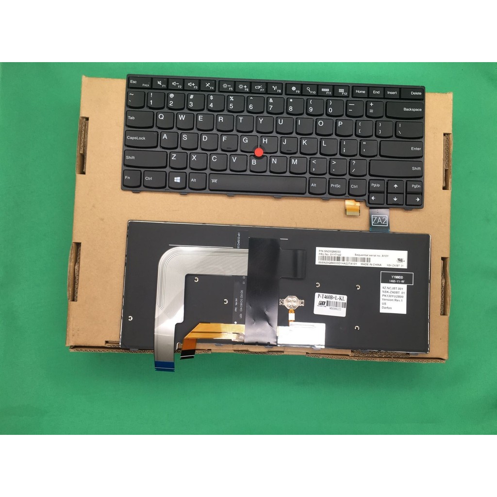 Lenovo Thinkpad t460 t460s t460p t470p คีย์บอร์ดเรืองแสง