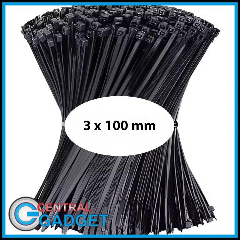 CG Cable Ties Nylon Cable Organizer Heatproof 3x100mm 1000 PCS LW31