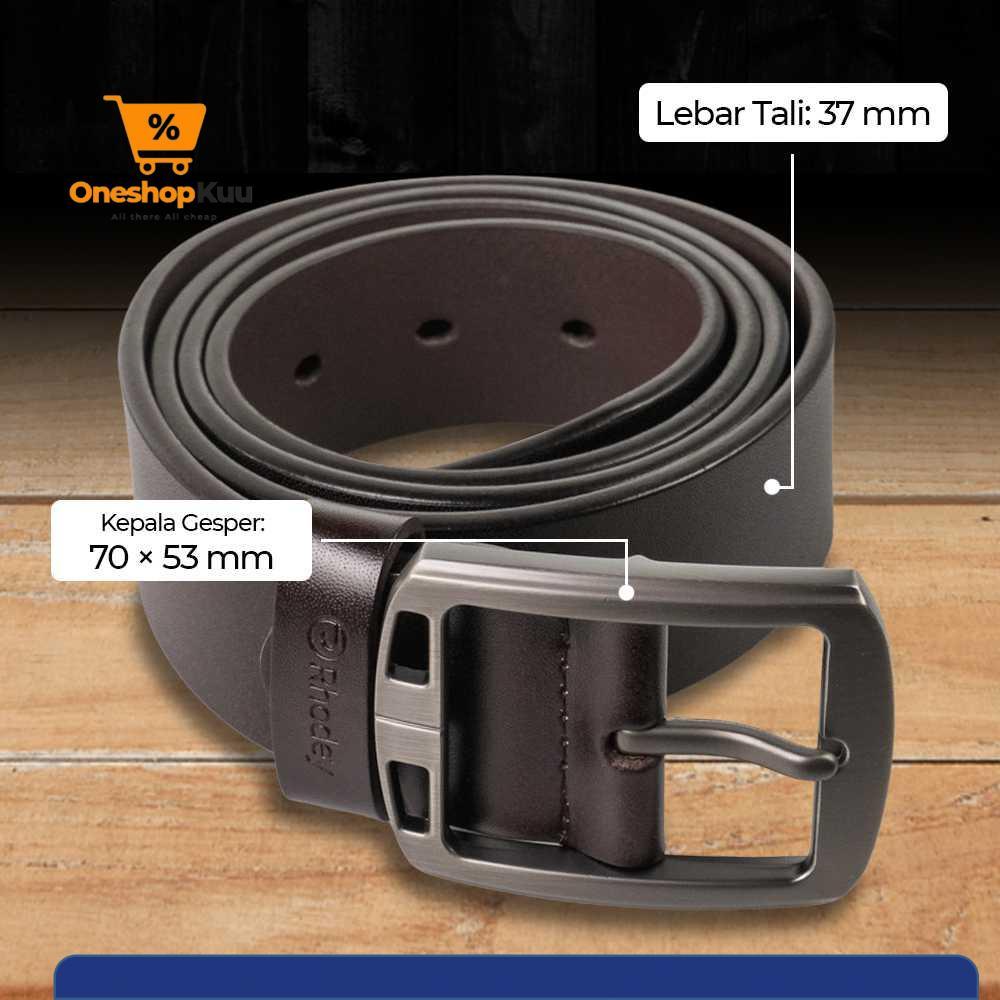 เข็มขัดผู้ชายหนังแท้ Rhodey - XF001