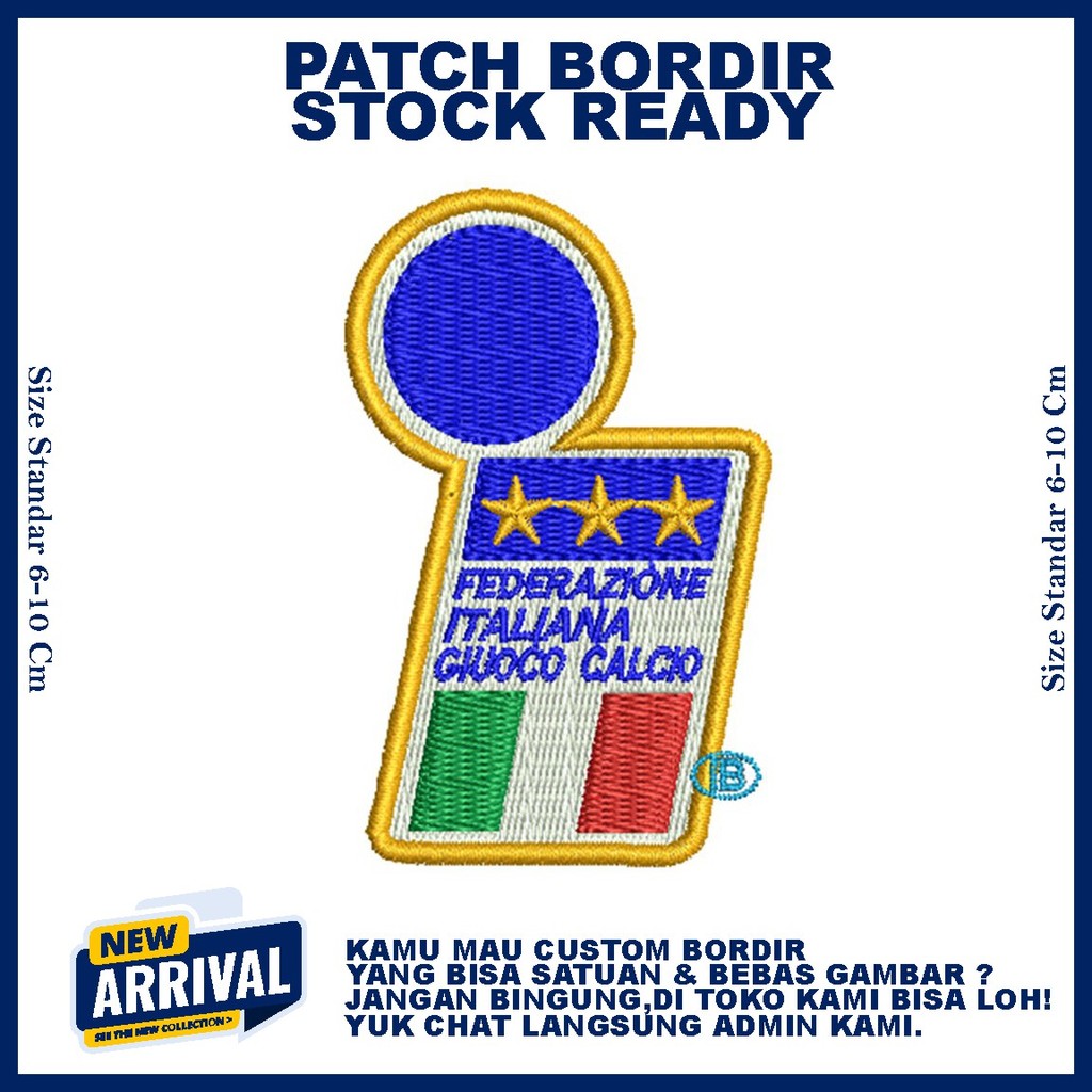 โลโก้ฟุตบอลคุณภาพสูง EMBROIDERY PATCH - ZONE EMBROIDERY