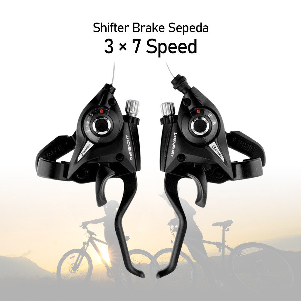 TaffiSPORT Centara Speed Shifter เบรค 3 และ 7 ความเร็วเกียร์จักรยาน 2 ชิ้น Limited