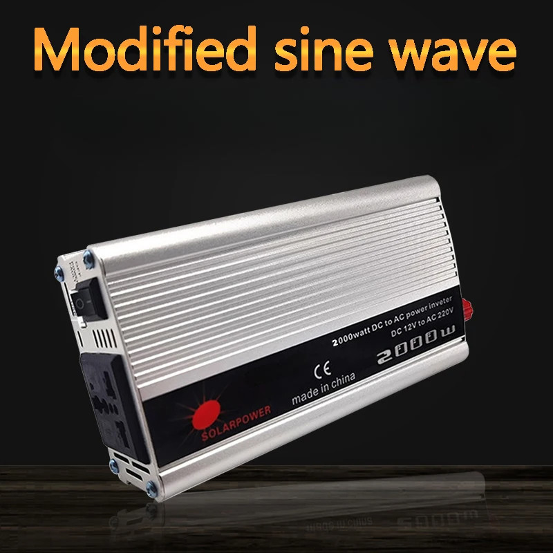 VILAS Modified Car Power Inverter Sine Wave DC 12V to AC 220V 2000W - VS20