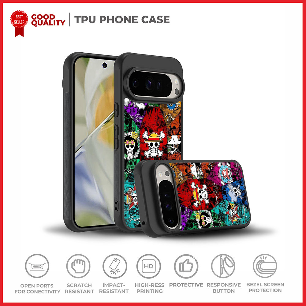 Case Casing Google Pixel 10 9 8 7 6 5 A Pro XL Fold One Piece Icons AH0440 Custom N5