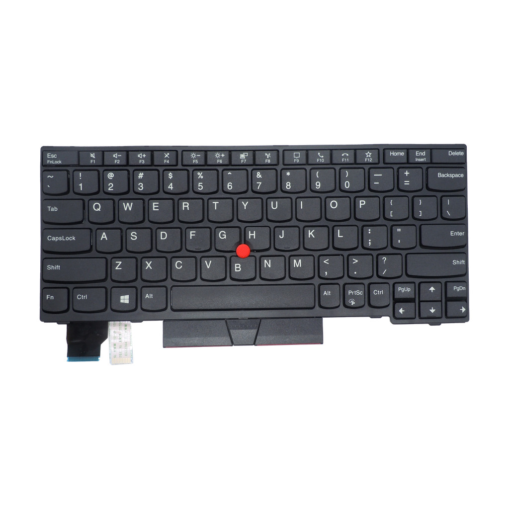 Lenovo x13 Gen1 x395 คีย์บอร์ดสีดํา