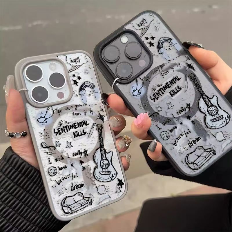 เคสแม่เหล็กน่ารัก Samsung A07 A17 5G A57 5G A27 A37 A35 S26 Plus Ultra A06 5G S25 A16 A54 S24 Fe Ult