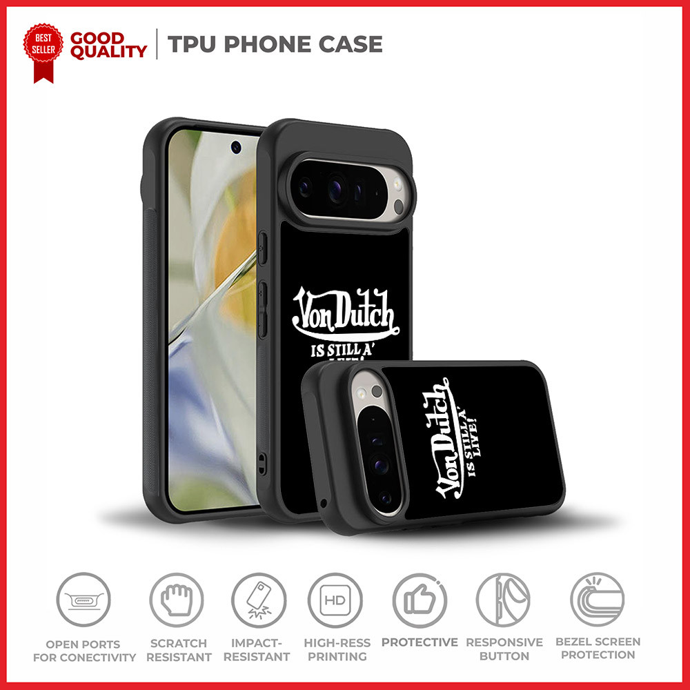 เคสปลอก Google Pixel 10 9 8 7 6 5 A Pro XL พับ Von Dutch Its Still Life AH0510 Custom N6