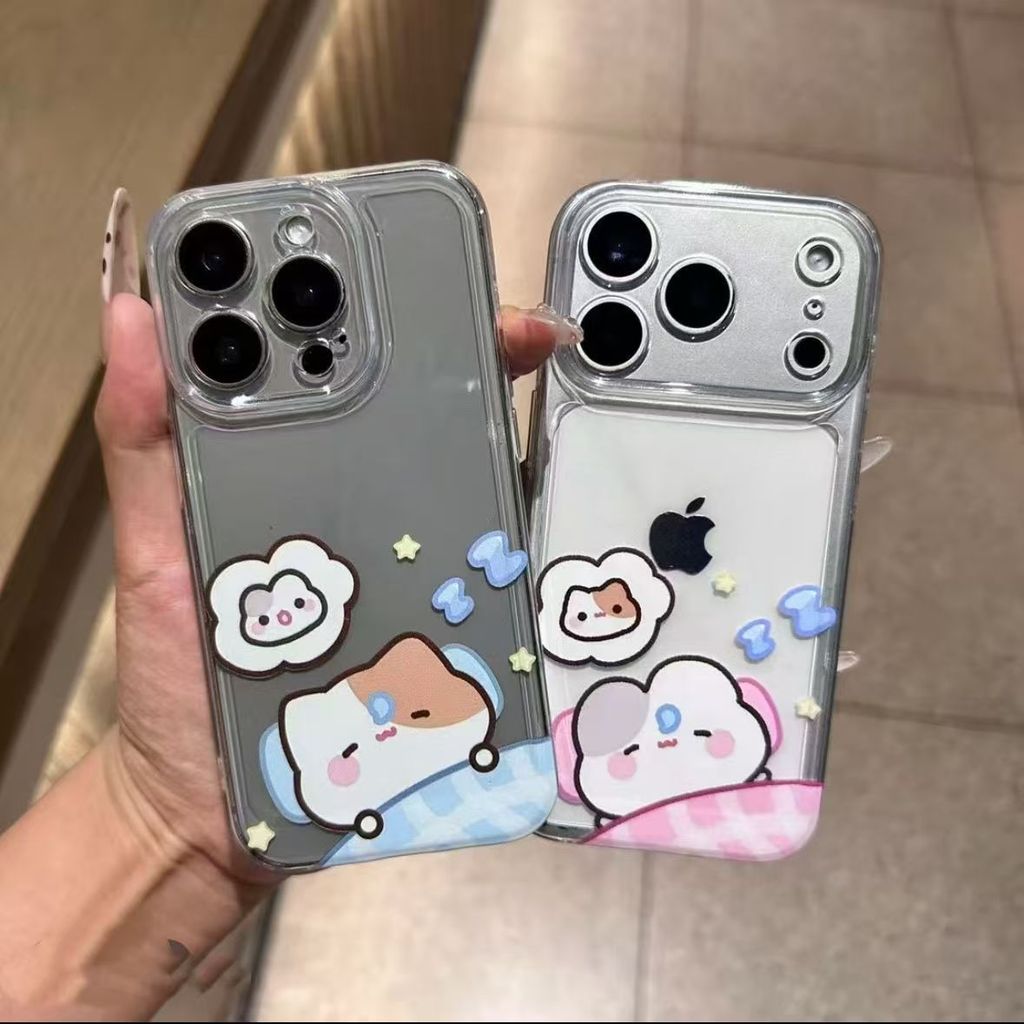 การ์ตูนคู่น่ารักสําหรับ Samsung S26 Plus Ultra S24 Fe S25 Fe Plus หมายเหตุ 20 S22 M54 M55 5G M23 S23