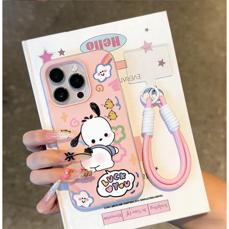 Kawaii Pochita [Set Lanyard] เคส Sanrio Realme Note 80 C85 Pro 60X C75X C71 C75 Case