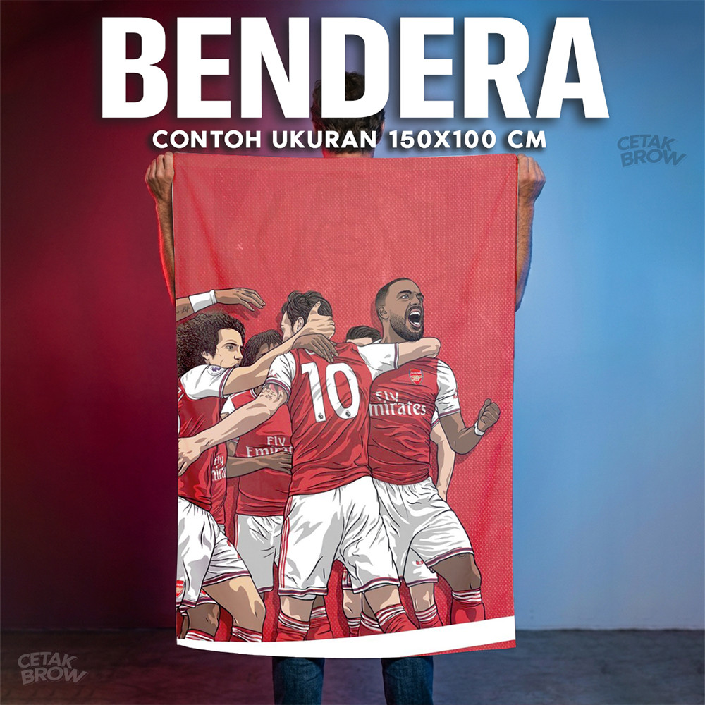 Arsenal FC Dennis Bergkamp Non-Flying Dutchman Masterclass Skill Illustration Custom Print Room Wall