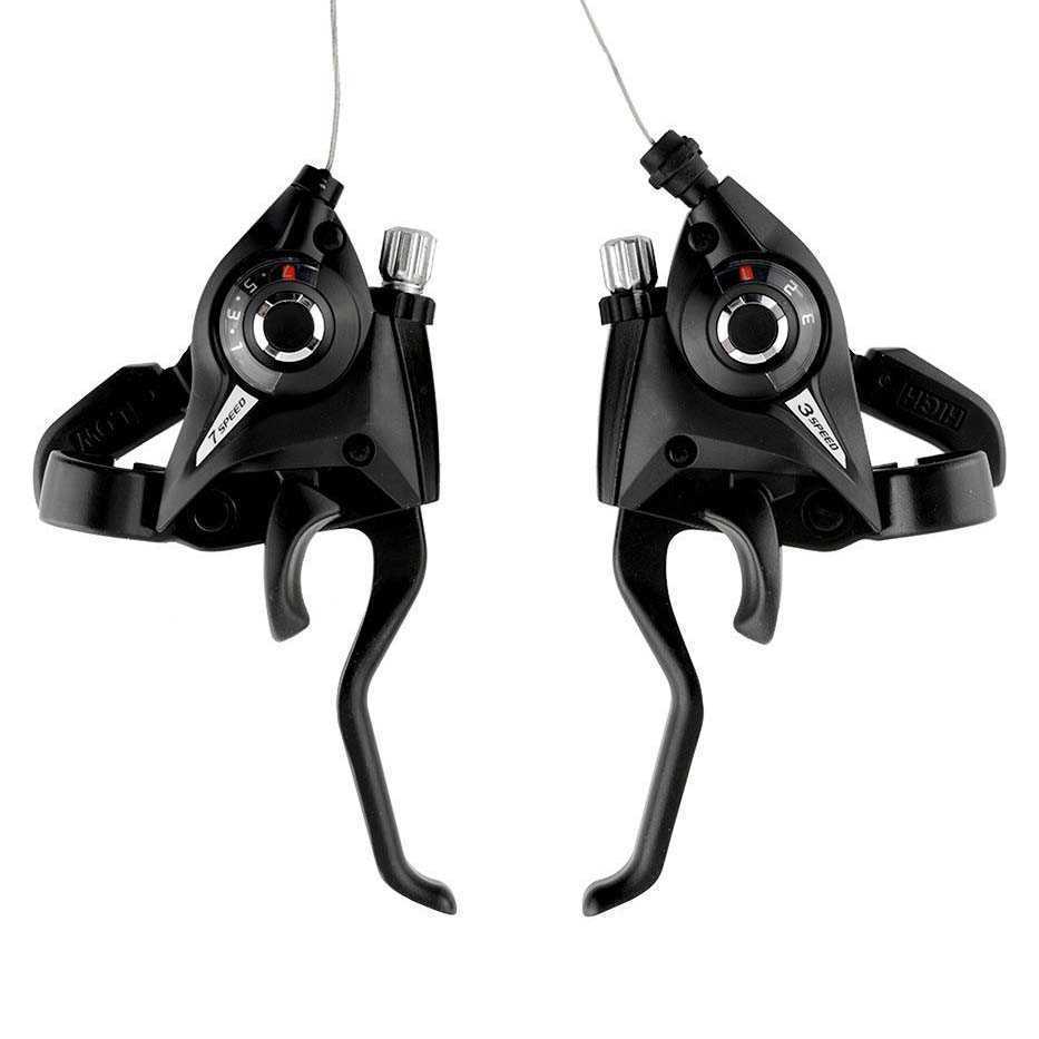 TaffiSPORT Centara Speed Shifter เบรค 3 และ 7 ความเร็วเกียร์จักรยาน 2 ชิ้น