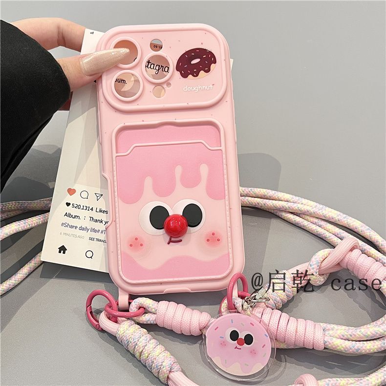 MERAH Red Card Holder Soft Casing Redmi Note 14 Pro Plus 5G 13X A5 13C 14C 15C Note15 Pro Plus 5G 10