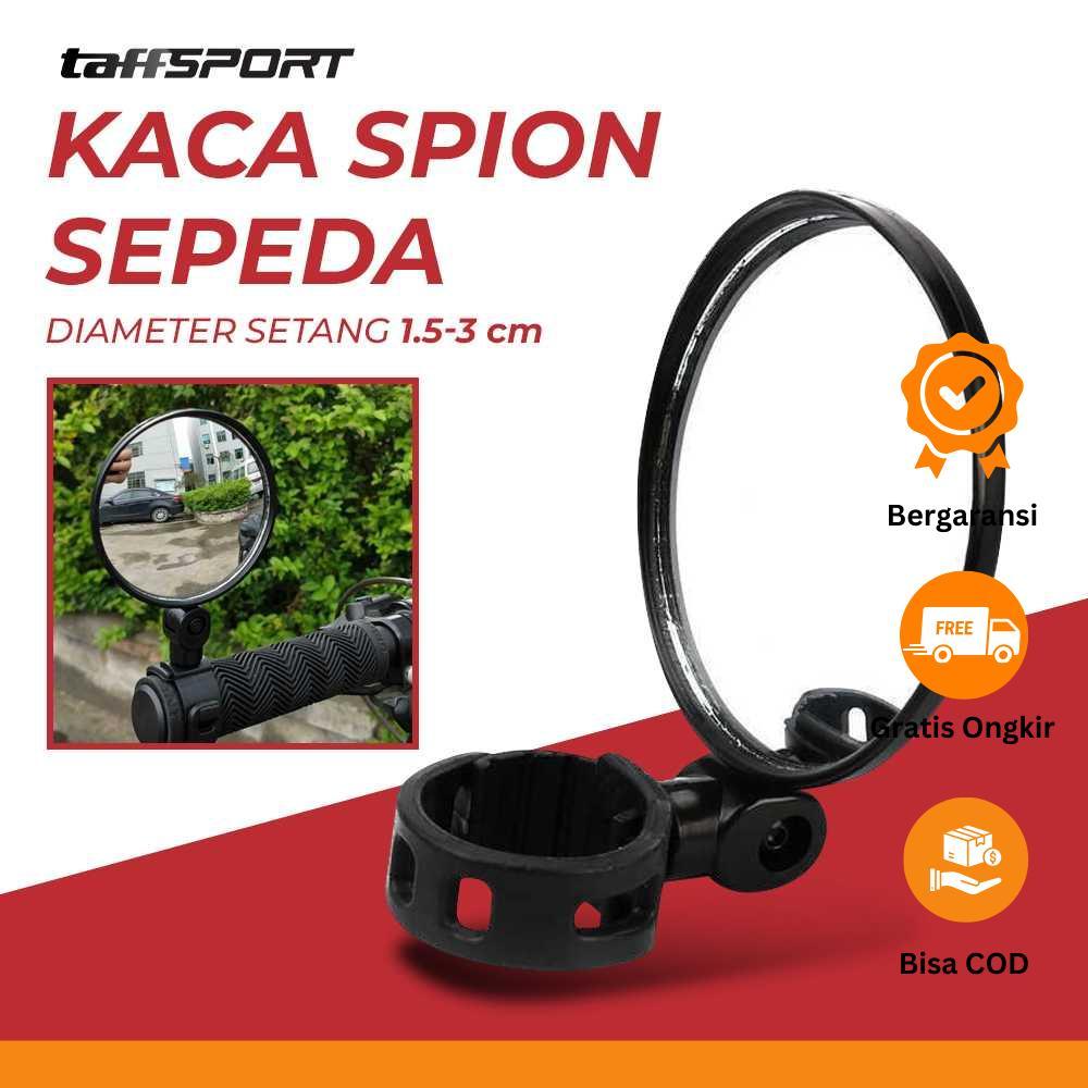 TaffSPORT Bike กระจกมองหลัง Blindspot 360 องศา 1 ชิ้น - HF00954