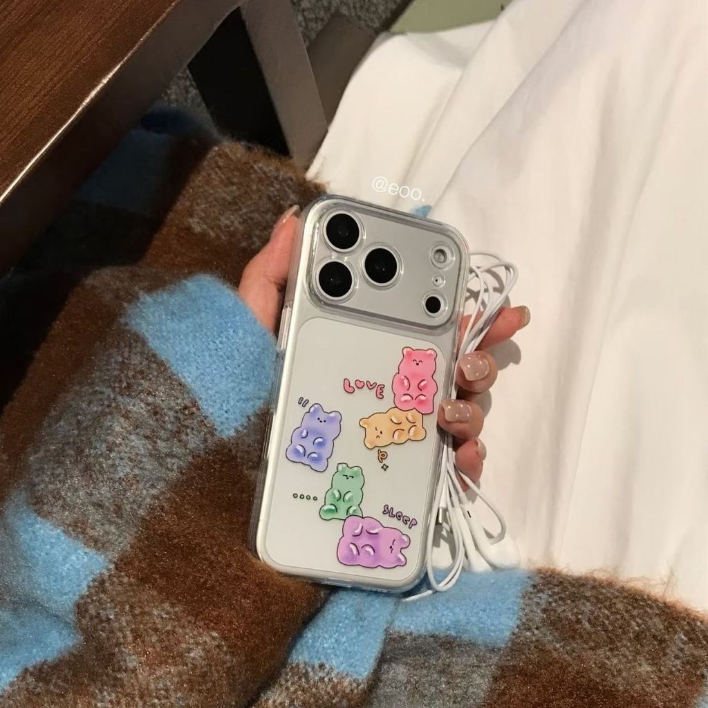 Dazzle เคสสาวหมีน่ารัก Redmi Note 15 Pro+ 5G 13 4G 8 9 10 Pro Note 11S 9S 10S 12 Pro Plus Note 14 Pr