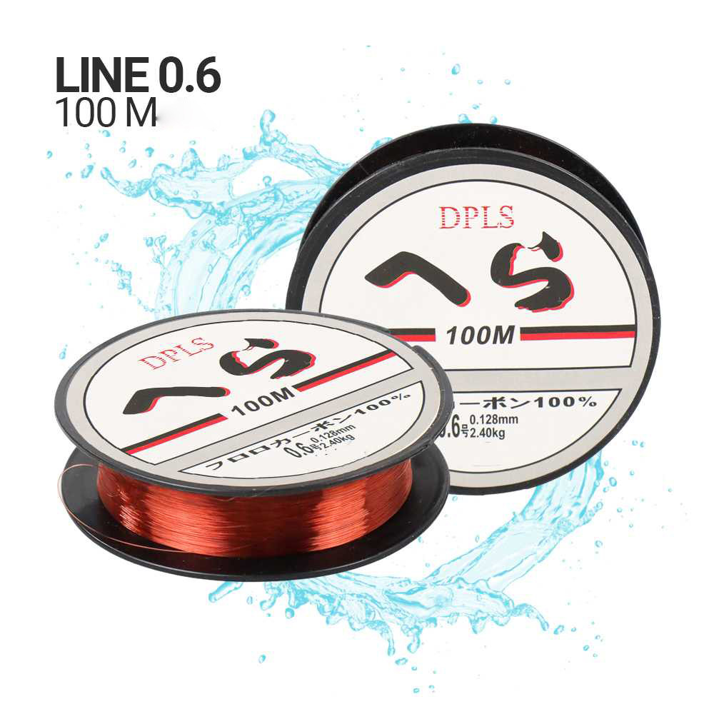 ต้นฉบับ DAIWA DPLS สายตกปลาไนลอน 100M - FM1014