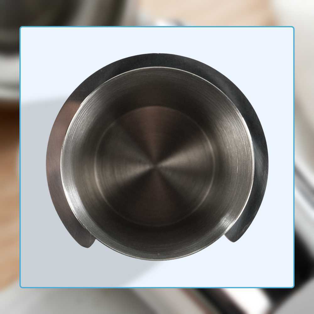 One Two Cups Dosing Cup Portafilter Espresso Machine Stainless Steel - YXA046
