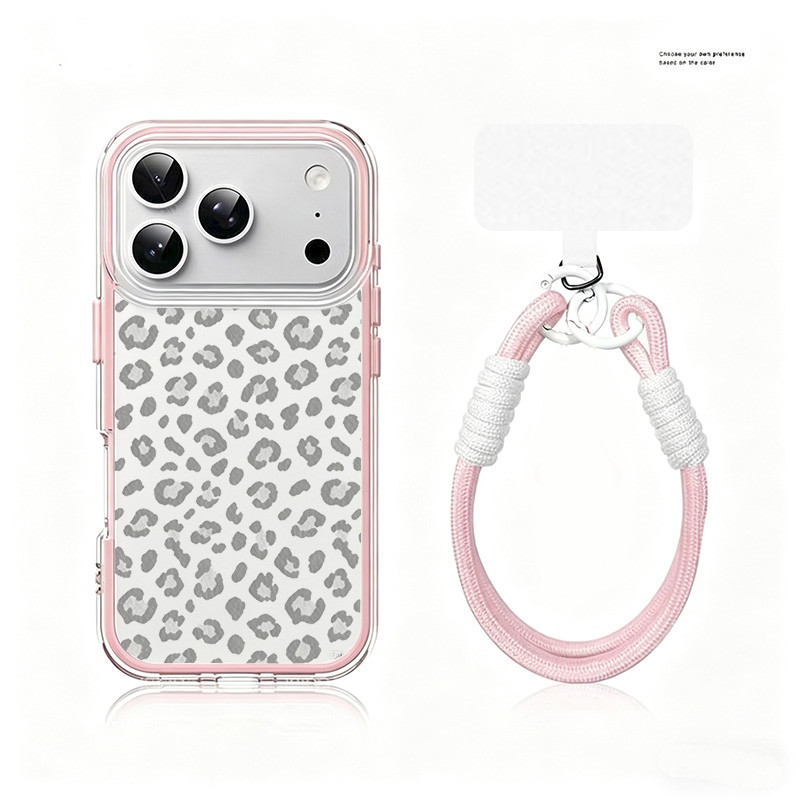 Y2K Antishock Leopard Casing Samsung S26 A07 A17 5G A06 A16 A56 A26 A55 5G S24 Fe A32 4G A36 Casing