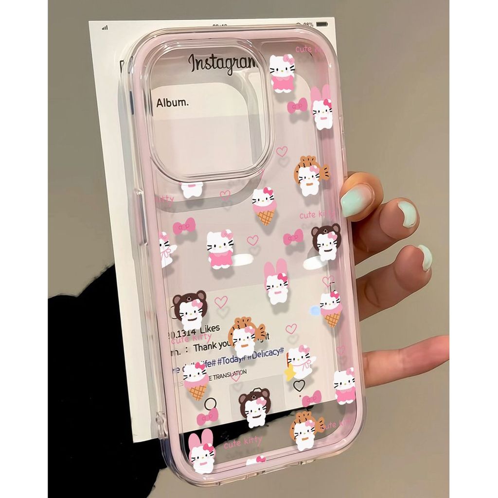 Aesthetic Hello Kitty [Infinite Case] Infinix Hot 60 Pro Plus Smart 10 Hot 60I Hot 60 Ckk1 Premium U