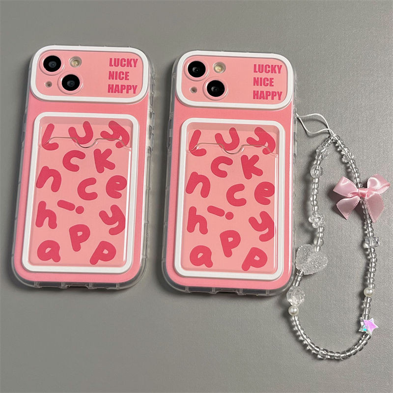 MERAH Red Letter Card Holder Guava Casing Oppo A6x A6s A6t A6 Pro 5G Reno 14 Pro 5G A3X A53 A33 8 Pr