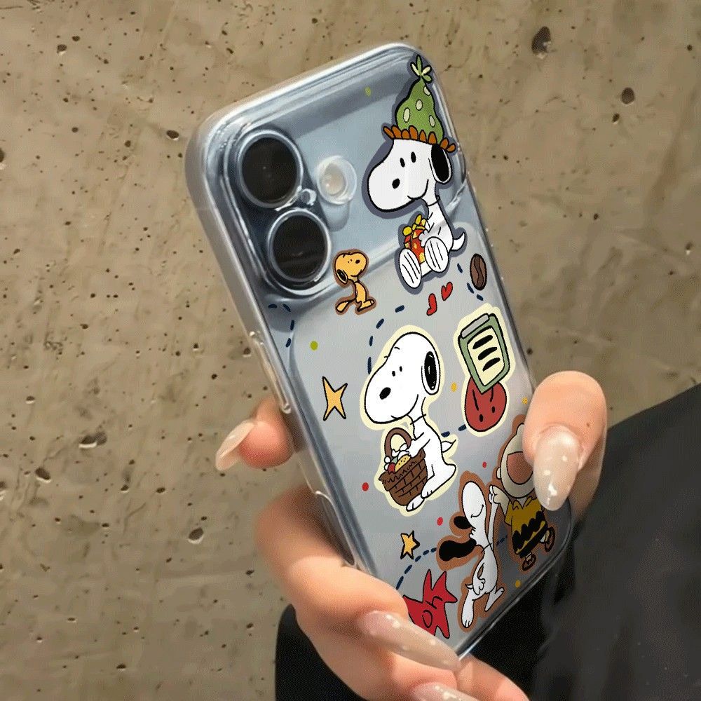 SnoopyแฟนซีปลอกVivo V60 Lite Y21D Y400 V07 Fe Y05 Y19S Pro Y17 Y75 Y29 5G Y18 Y28 T1 Y03T Y21T Y15 V