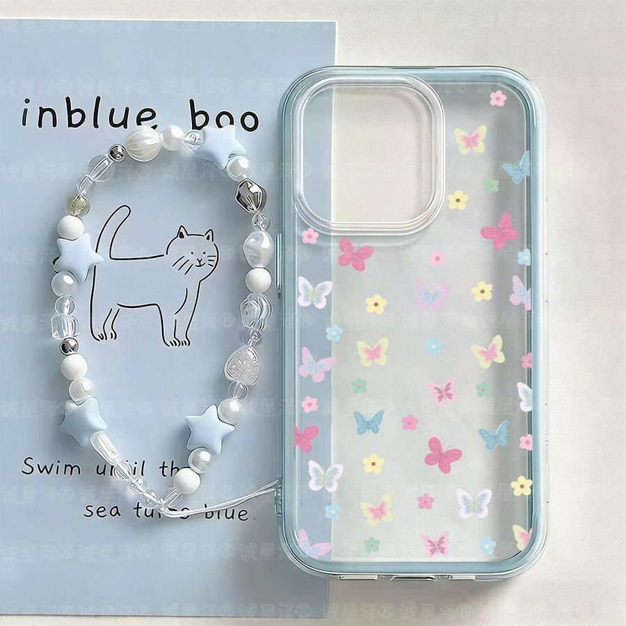 น่ารักผีเสื้อดอกไม้สีสันกรณี Hp Vivo Y19S Pro Y05 V70 Fe V60 Lite Iqoo Z10 Lite Y15 Y100 Iqoo Z10R 5