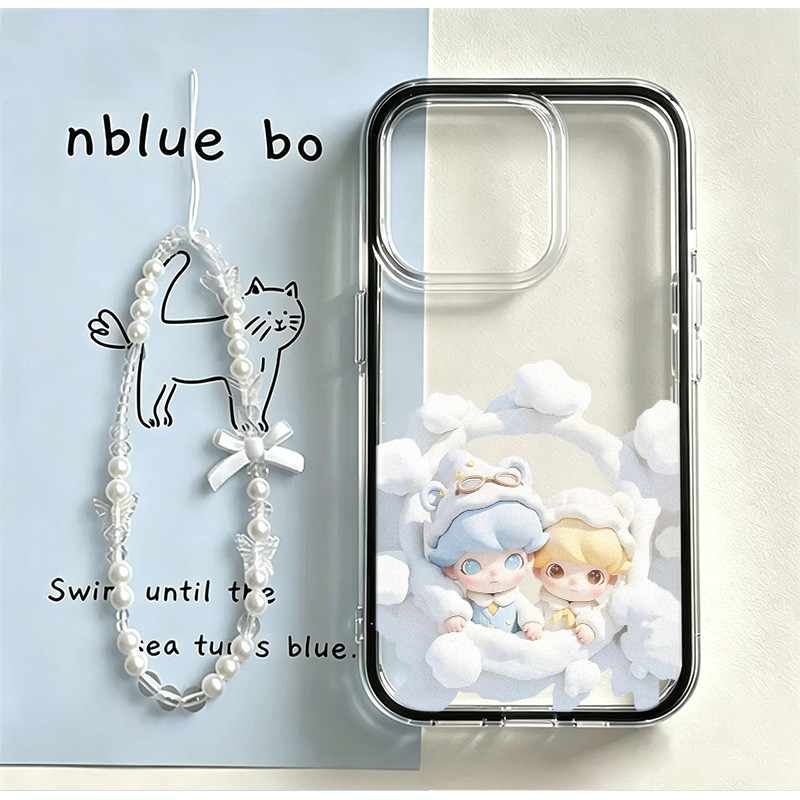 SAMSUNG 2 In 1 Soft Cloudน่ารักปลอกSamsung S26 A27 A37 A57 A07 A17 5G A06 A16 A56 A32 4G A26 A55 5G 