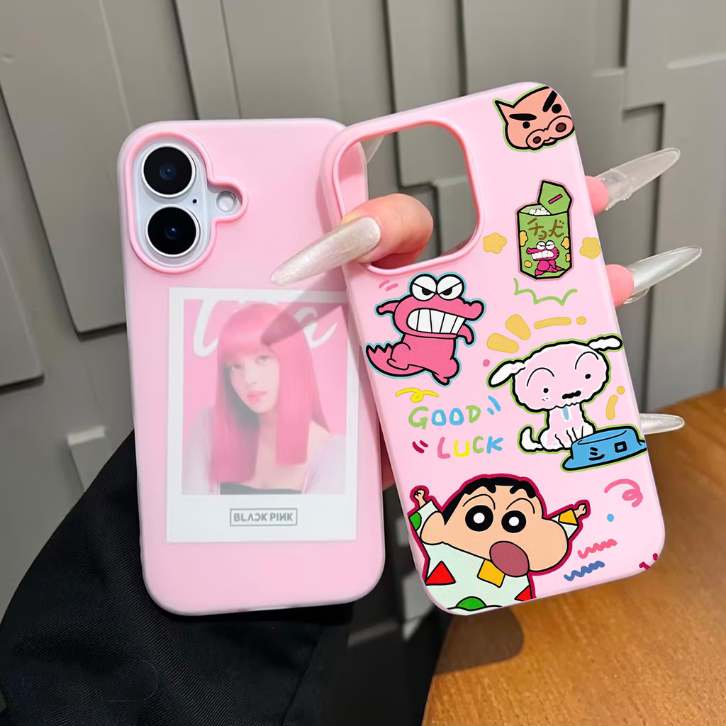 2 In 1 น่ารัก Crayonshinchan ปลอก Xiaomi A7 Pro C65 C75 C71 C85 Xiaomi 15T Pro Poco F7 M7 Plus กรณี