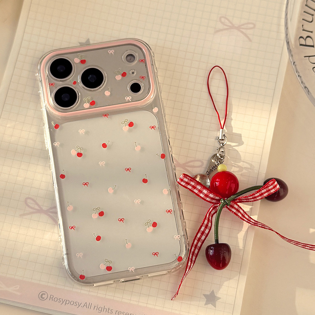 [Infinite Case] Cherry Bow Casing Infinix Note 60 Pro Smart 20 Hot 60I 60 Smart 10 Plus 40I 40 Note 